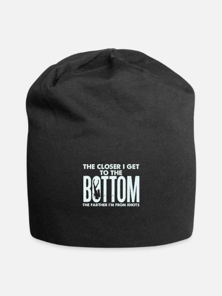 Taucher Tauchen - Jersey-Beanie - Schwarz