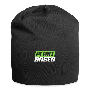 Fitness végétalien - Bonnet en jersey - noir - Devant