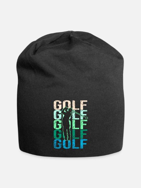 Le golf - Bonnet en jersey - noir