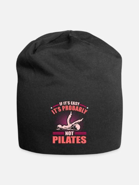 Pilates - Jersey Beanie - black