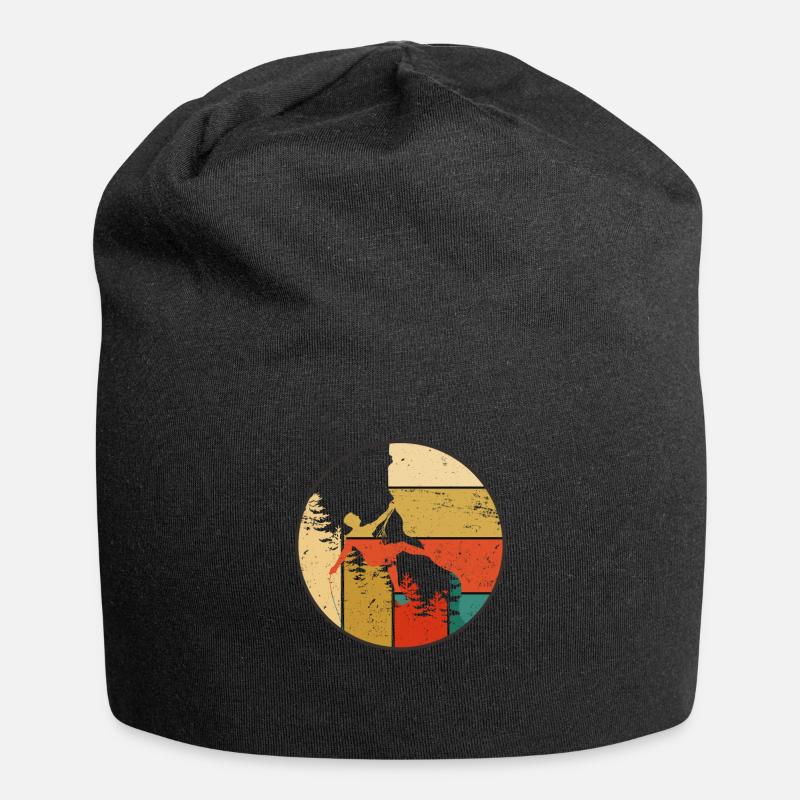 Klettern - Jersey-Beanie - Schwarz