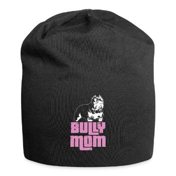 Bully Mom | Mum American Bully gift idea - Jersey Beanie - black - Front