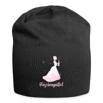 Flaschenputtel - Jersey-Beanie - Schwarz - Vorne