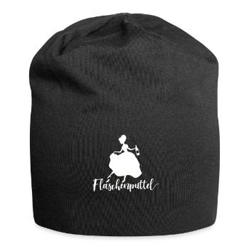 Flaschenputtel - Jersey-Beanie - Schwarz - Vorne