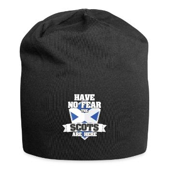 Schottland hat keine Angst Die Schotten sind hier Schottisch - Jersey-Beanie - Schwarz - Vorne