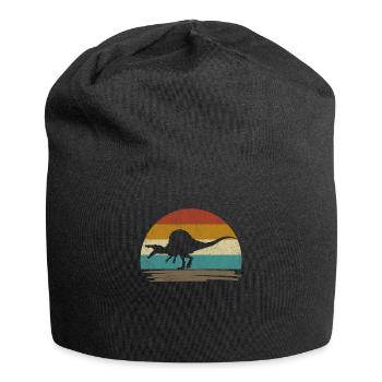 Spinosaurus retro - Jersey Beanie - black - Front
