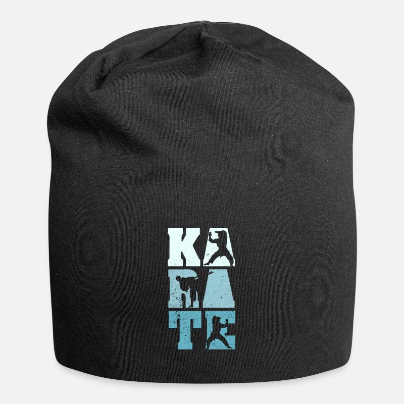 Karate - Jersey-Beanie - Schwarz