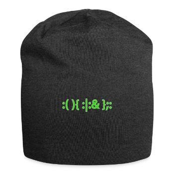 Bash Fork Bomb Shirt for Linux Unix Geeks - Jersey-Beanie - Anthrazit - Vorne