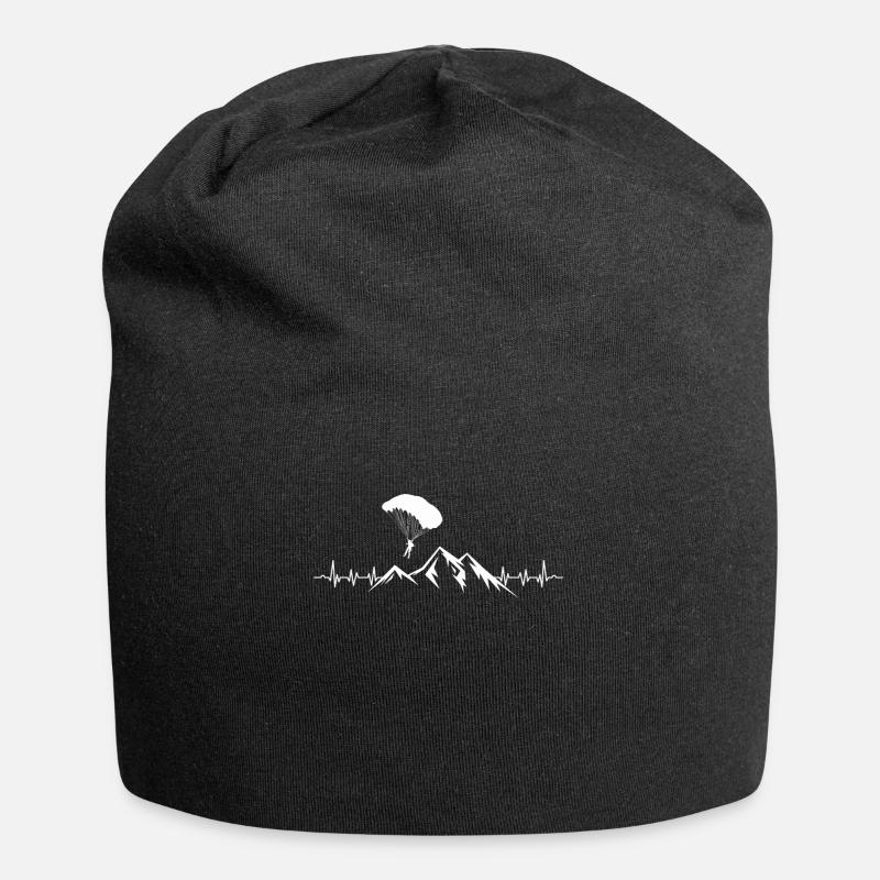 Fallschirm Springer Parachute - Jersey-Beanie - Schwarz