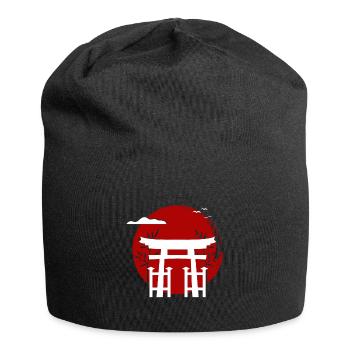 Japan - Jersey-Beanie - Schwarz - Vorne