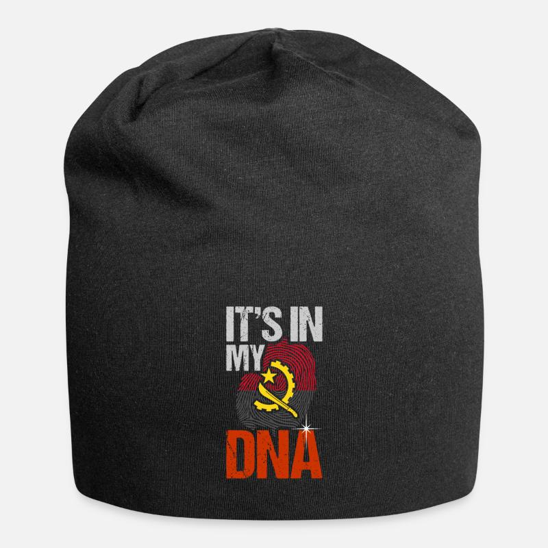 Angola - Bonnet en jersey - noir
