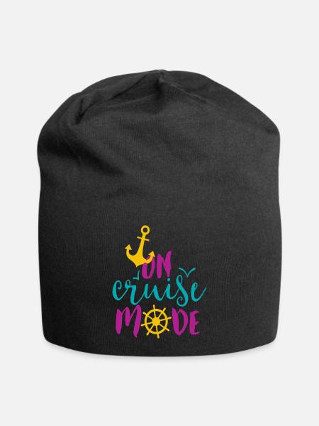 Cruise Mode Great Vacation T-Shirt - Jersey-Beanie - Schwarz