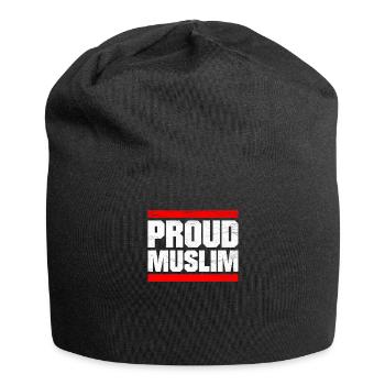 FUN COOL PROUD MUSLIM RAMADAN ISLAM RELIGION - Jersey Beanie - black - Front