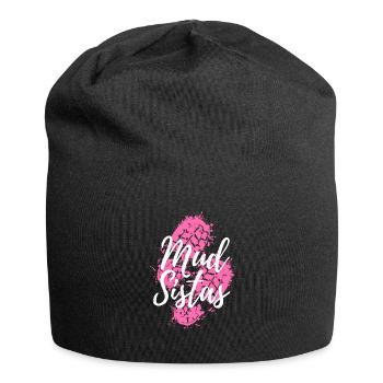 Mud Run Shirts for Women | Mud Girl Run Shirts - Jersey Beanie - black - Front