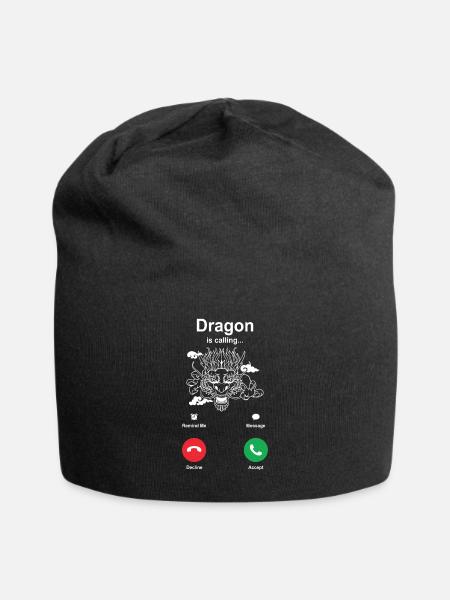 Dragon - Jersey Beanie - black