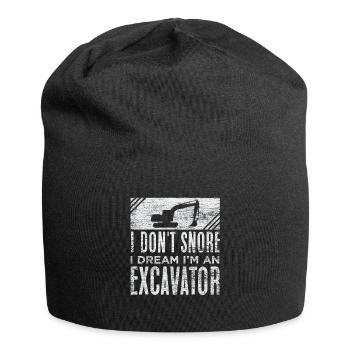 Bagger - Jersey-Beanie - Schwarz - Vorne