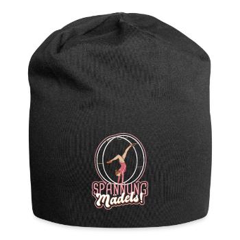 Rhönradturnen Mädchen Rhönradturnerin Rhönrad - Jersey-Beanie - Schwarz - Vorne