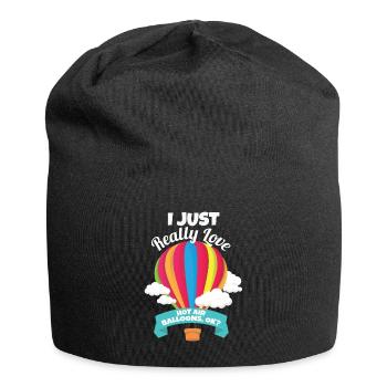 Montgolfières - Bonnet en jersey - noir - Devant