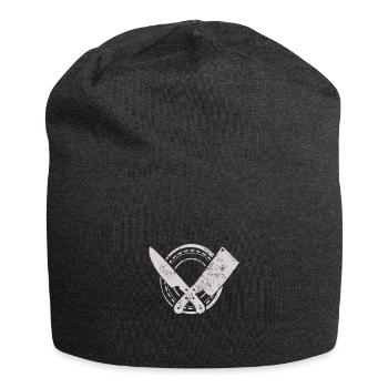 Outil de boucher - Bonnet en jersey - charbon - Devant