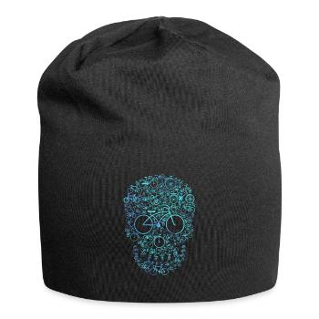 Fahrrad Geschenk Sportler - Jersey-Beanie - Schwarz - Vorne