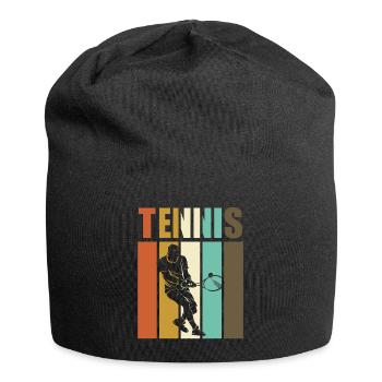 Tennis - tennis player vintage - Jersey Beanie - black - Front