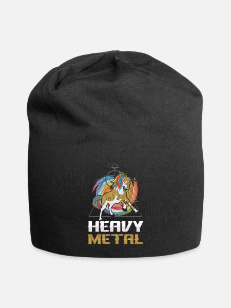 Heavy metal metallers - Jersey Beanie - black