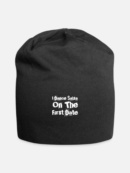 I Dance Salsa Funny Salsa Dance - Bonnet en jersey - noir