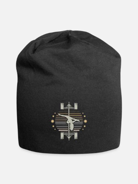 Pole Dance - Jersey Beanie - black