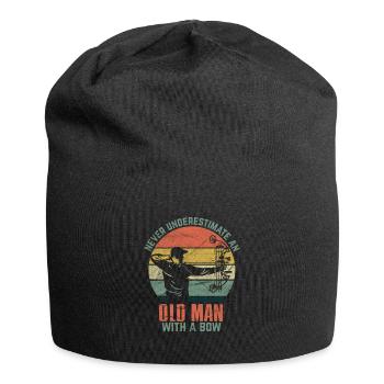 bow and arrow - Jersey Beanie - black - Front