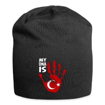 My Dna Is Turkish, My Turkish Roots, Turkiye - Jersey-Beanie - Schwarz - Vorne