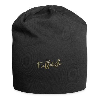 50 Geburtstag | Geboren 1970 | Fuffzich | Fünfzig - Jersey-Beanie - Schwarz - Vorne