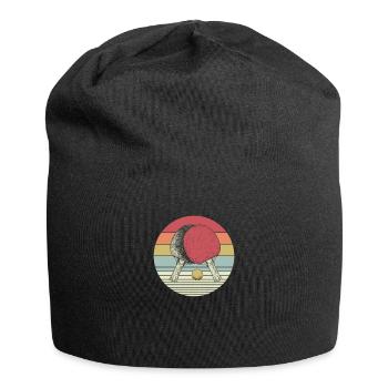 Pingpong - Jersey-Beanie - Schwarz - Vorne