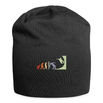 Evolution Skater Skateboard Skate skate halfpipe - Jersey Beanie - black - Front