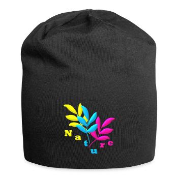 Nature - Jersey Beanie - black - Front