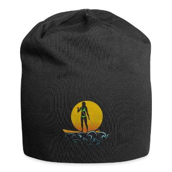 sup girl - Jersey-Beanie - Schwarz - Vorne