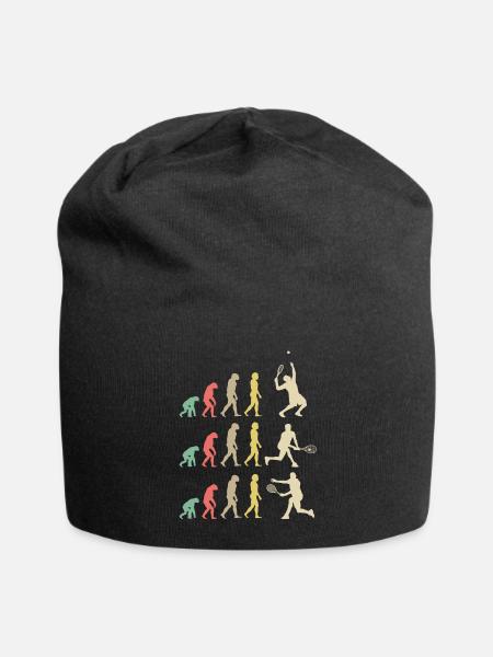Tennis evolution - Jersey Beanie - black