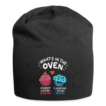 Gender Reveal Baker - Jersey Beanie - black - Front