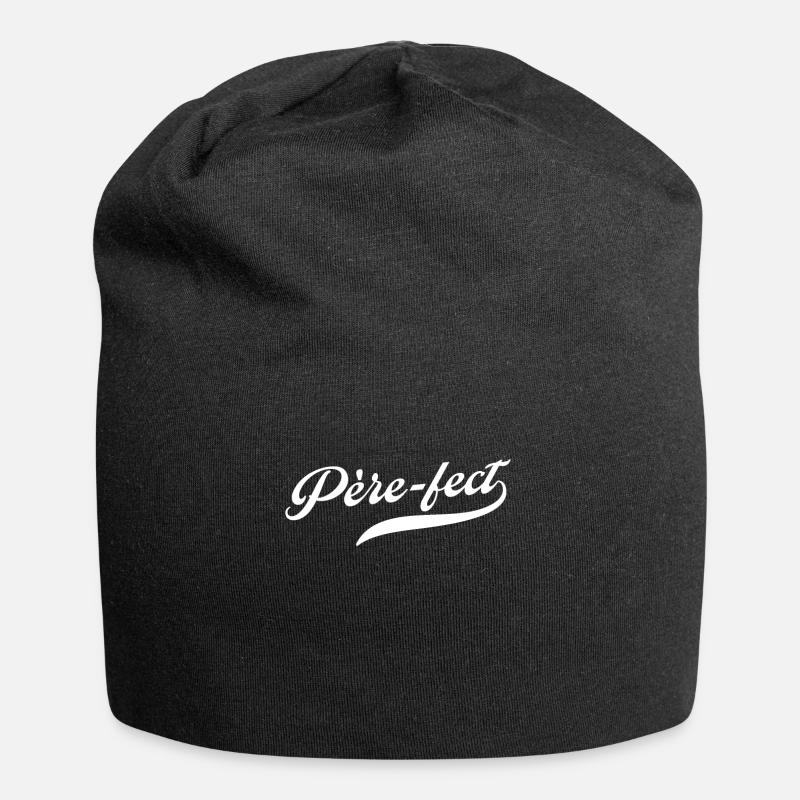 Père-fect - Bonnet en jersey - noir