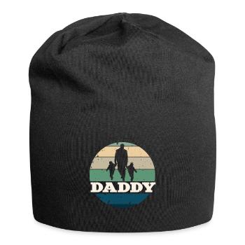 père - Bonnet en jersey - noir - Devant