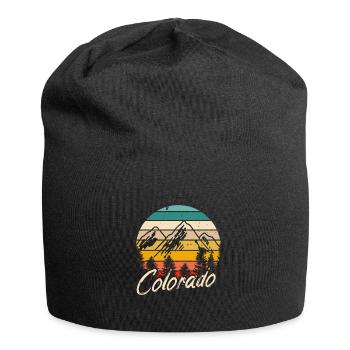 Colorado - Jersey-Beanie - Schwarz - Vorne