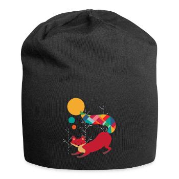 Dream Catcher Fox Indian Studies Indian Indians Dead - Bonnet en jersey - noir - Devant