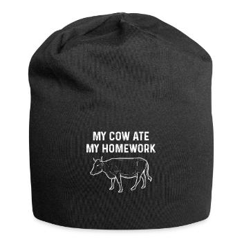 Cow farm - Jersey Beanie - black - Front