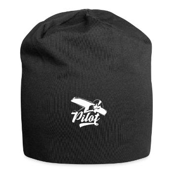 pilot - Jersey Beanie - black - Front