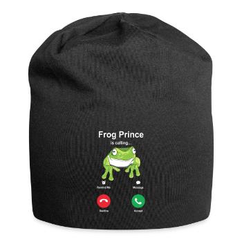 grenouille - Bonnet en jersey - noir - Devant