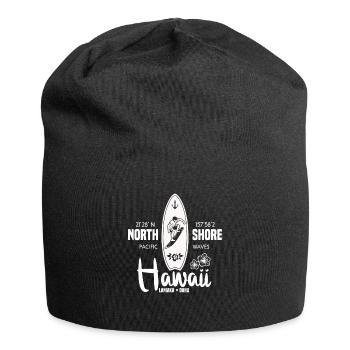 Surfeurs surfeurs Hawaii - Bonnet en jersey - noir - Devant