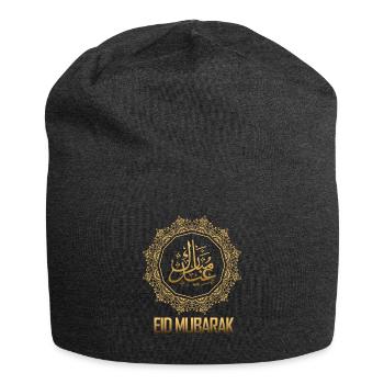 Eid Mubarak Festivalfeier - Jersey-Beanie - Anthrazit - Vorne