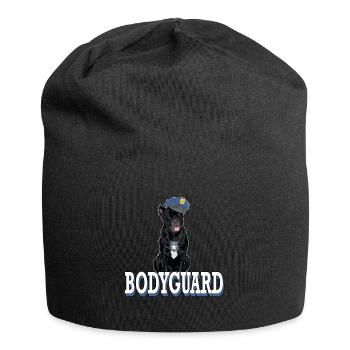Cane Corso Bodyguard Security protection chien - Bonnet en jersey - noir - Devant
