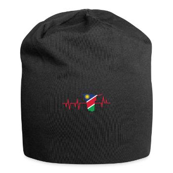 Namibia Afrika Shirt Geschenkidee - Jersey-Beanie - Schwarz - Vorne