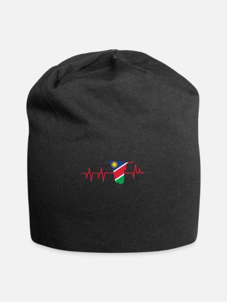 Namibia Afrika Shirt Geschenkidee - Jersey-Beanie - Schwarz