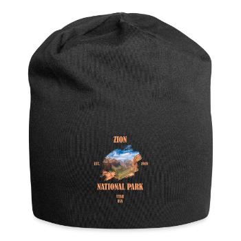 Zion Nationalpark USA Utah - Jersey-Beanie - Schwarz - Vorne